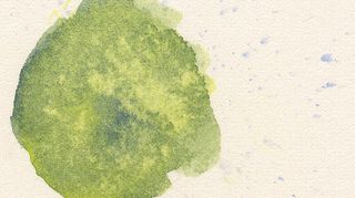 Watercolour technique: using salt