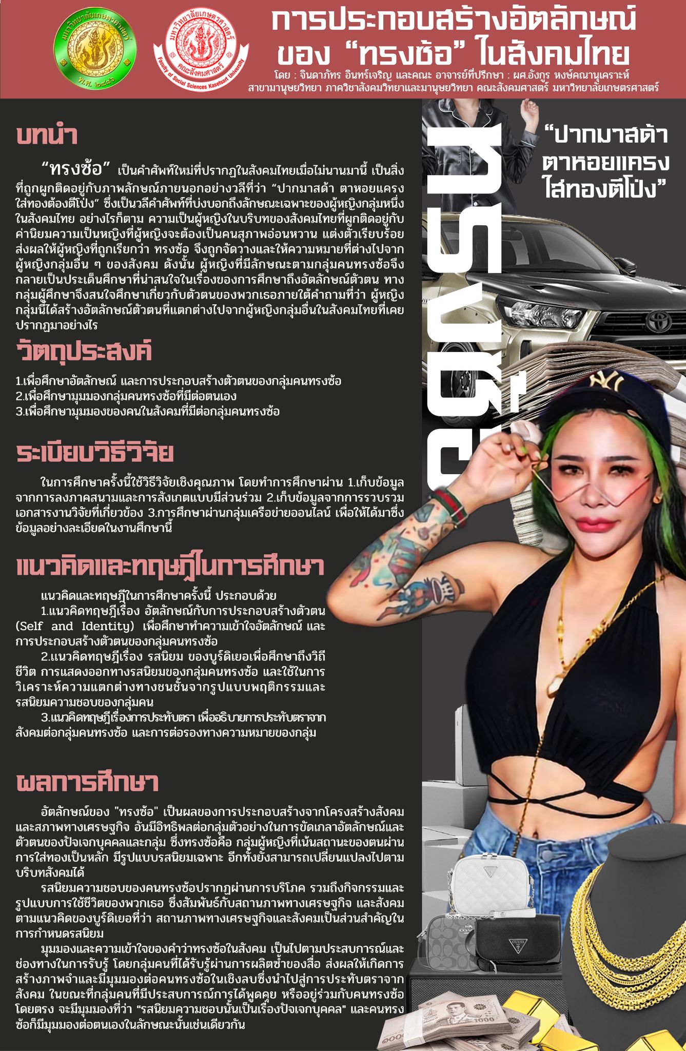 Read more about the article แชร์รัวๆ! งานวิจัยไขคำตอบ อัตลักษณ์ ‘ทรงซ้อ’ ในสังคมไทย ฮอตสะเด่าออนไลน์
