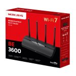 Router MERCUSYS (MR27BE) Wireless BE3600 Dual Band WiFi7